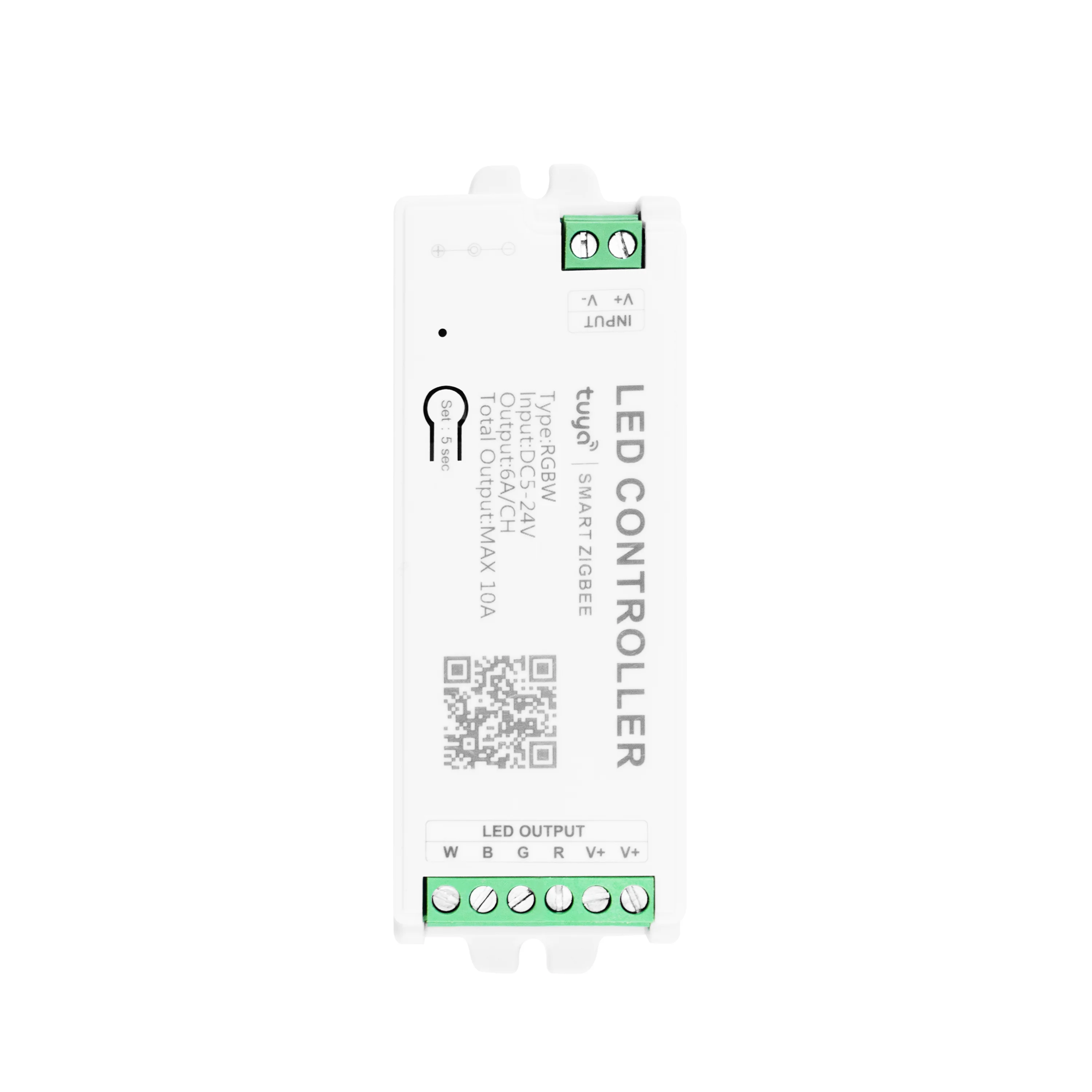 Новый 5V-24V 6A/CH Zigbee контроллер с кнопкой сброса светодиодный TUYA приложение Smart Dimming поддерживает различные умные аудио