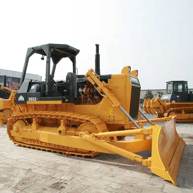 SHANTUI bull dozer 23.4 ton SD22 bulldozer crawler tractor dozer for sale