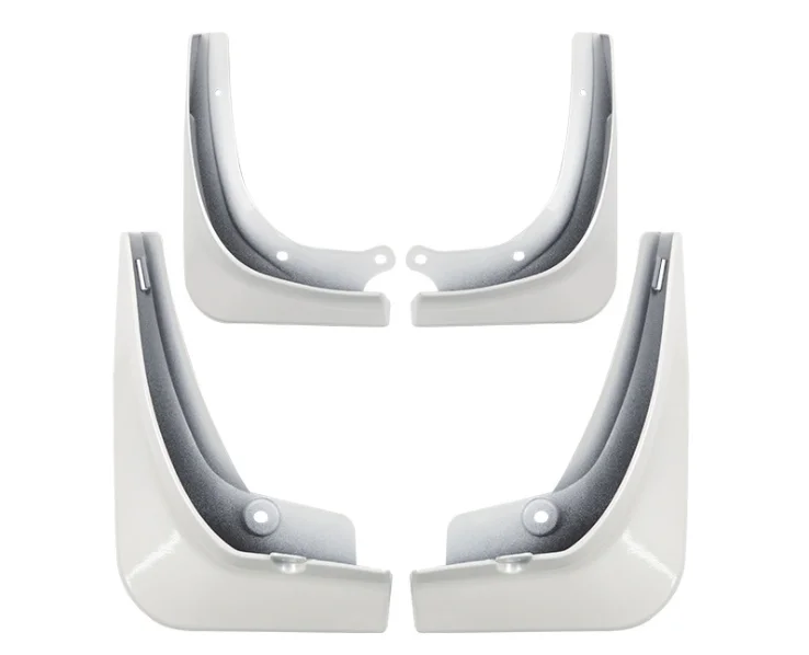 New Arch Wheel Eyebrow Protector Car Black 4 Pcs Pocket Sets Mud guard Sticker For Tesla model 3 2017-2021