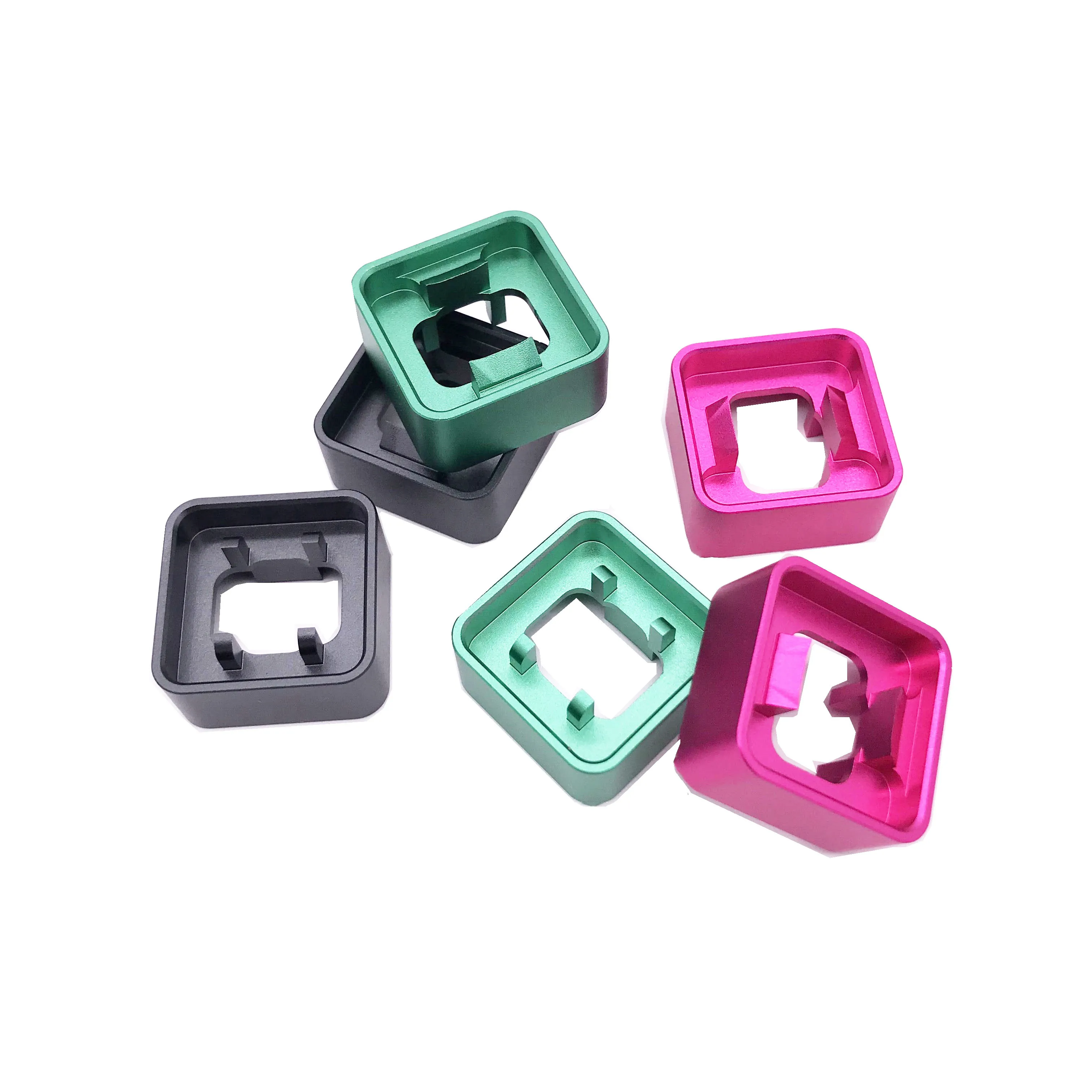 2 in 1 CNC Metal One Piece Double Sided Keyboard Switch Opener For Kailh Cheer Gateron Mechanical Keyboard Switch Opening