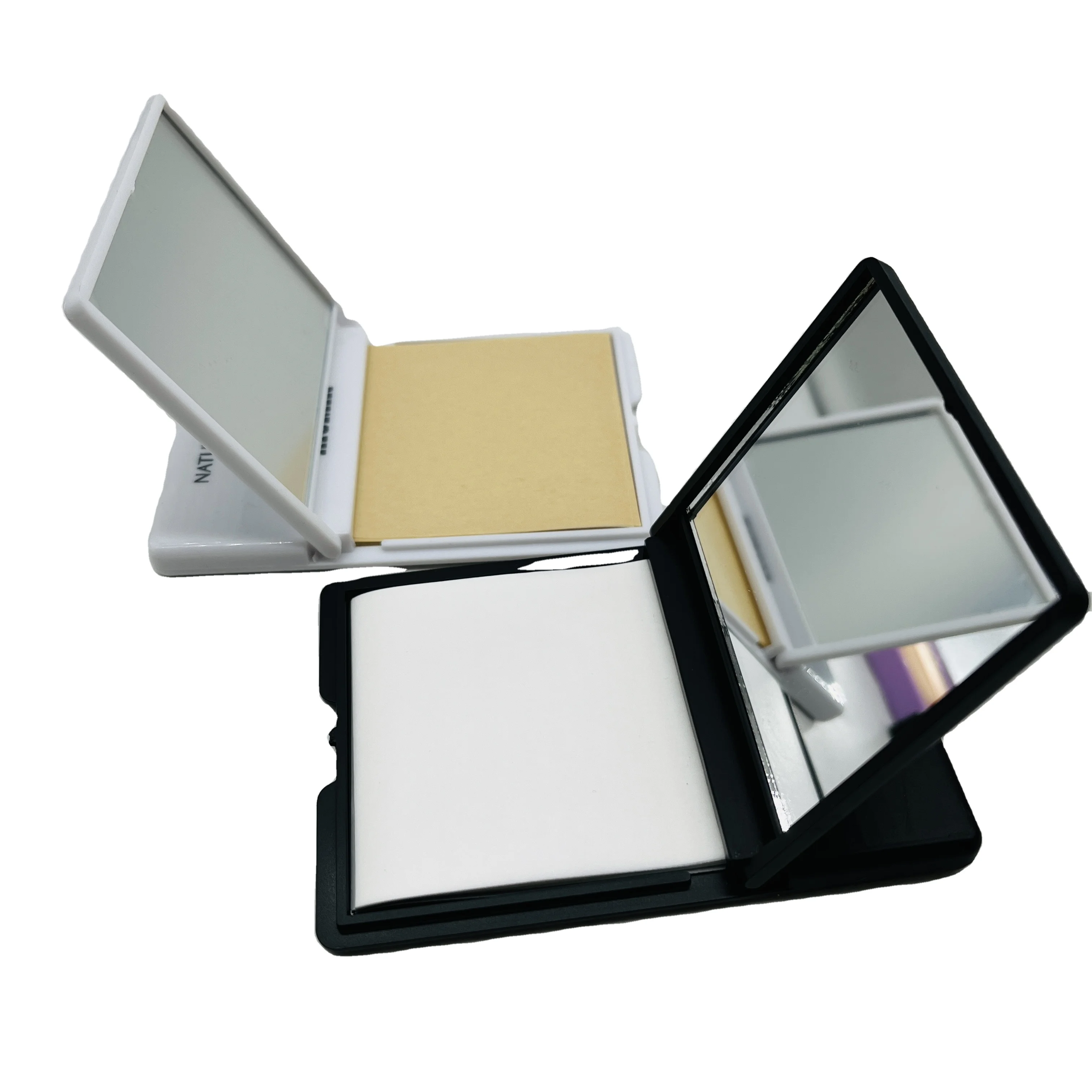 Face Oil Absorbing Tissues Blotting Paper with Mirror Box Packaging