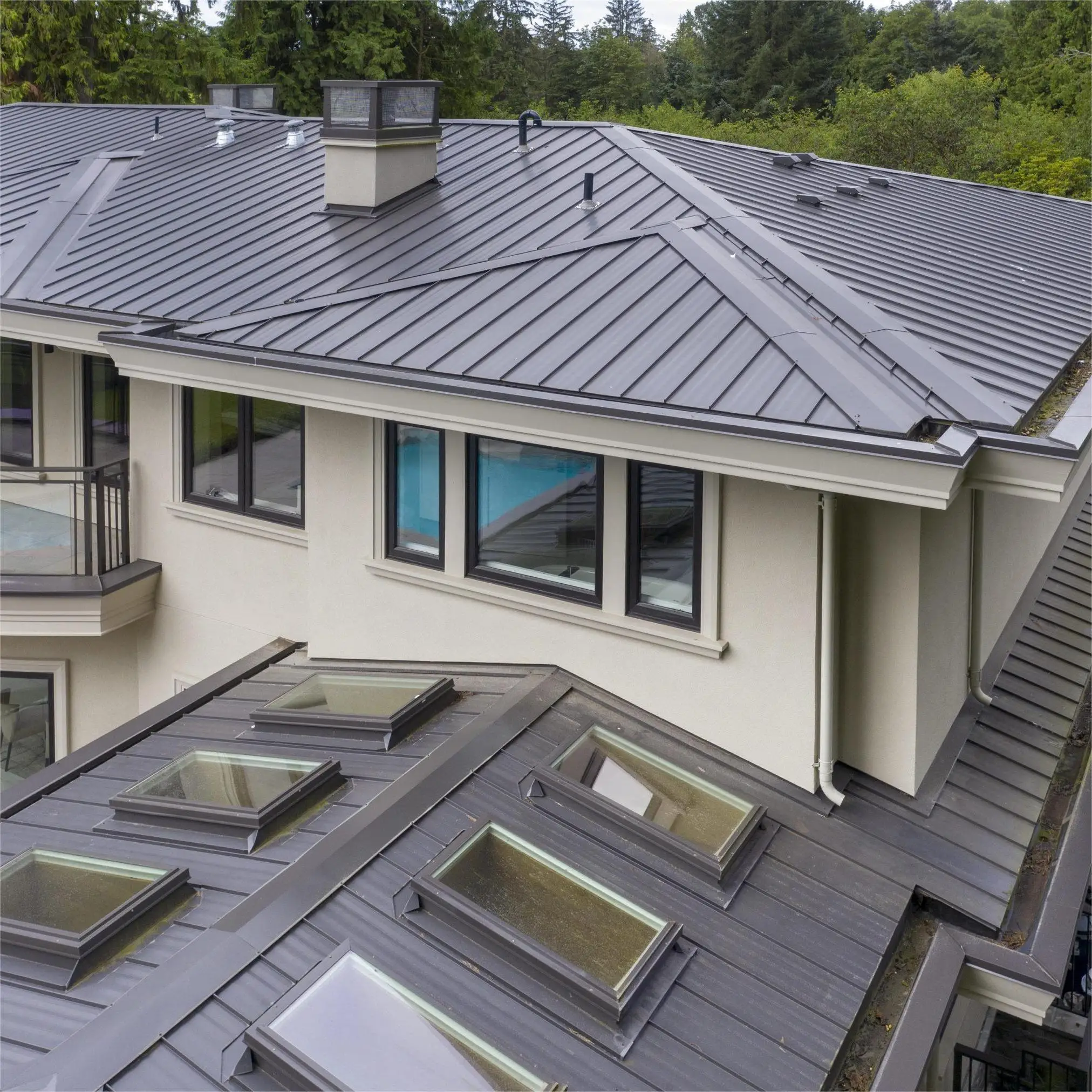 standing seam galvanized metal sealing corrugated roof sheets panels