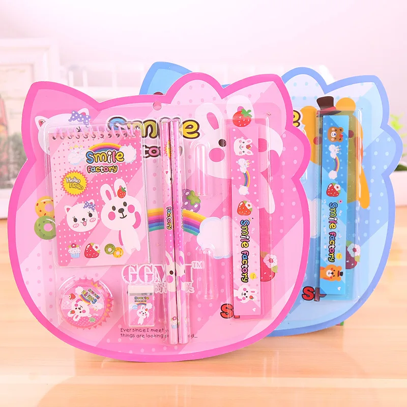 Wholesale Supplies Favorable Office Stationery Set Children Promotion Gift Stationery Set