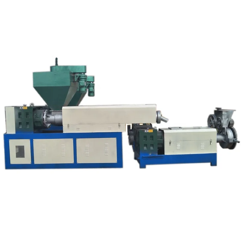 China Supplier waste pe pp plastic film bag granulating machine high speed granulator films recycling pelletizer