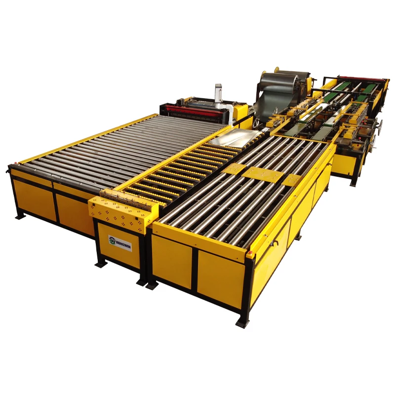 New HVAC Duct Manufacturing Machine Production Line 3 Air Conditioner Duct Machine with Core Components Bearing and PLC