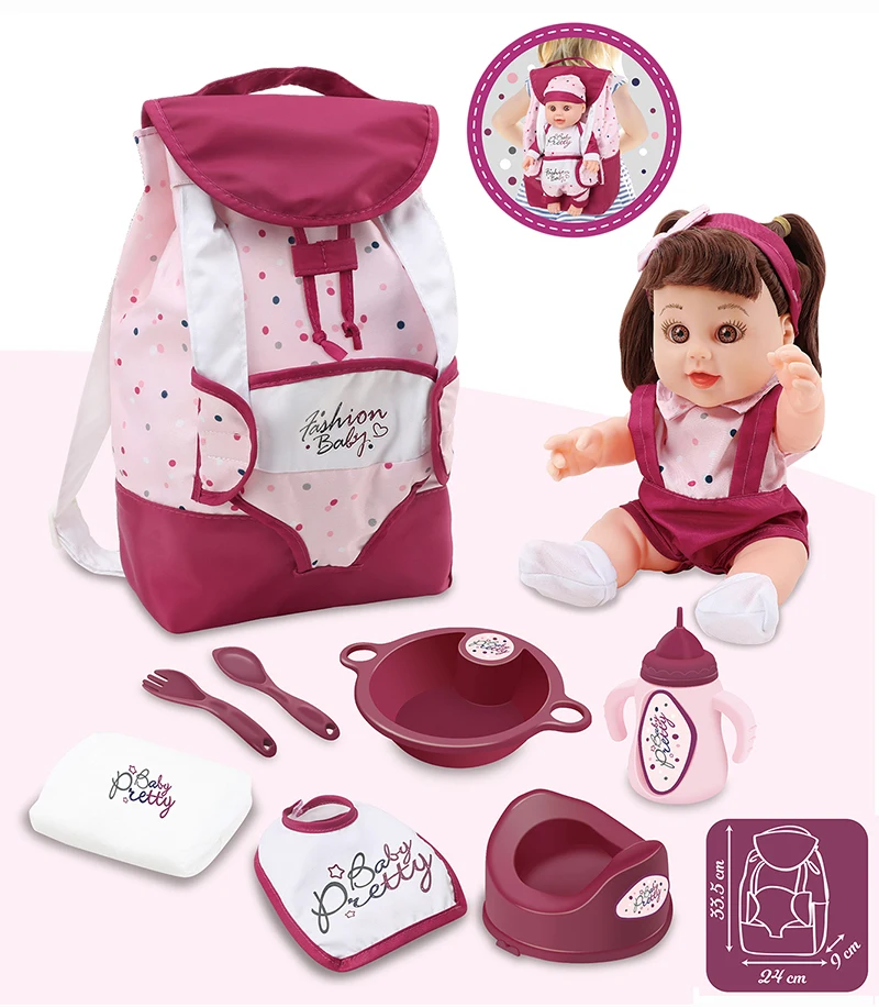 12Inch Pretty Girl Vinyl Doll Set With IC reborn baby dolls african dolls