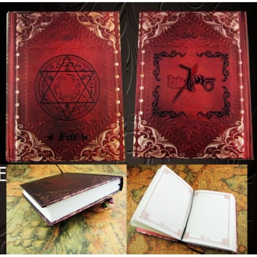 Anime Notebooks One 3 Piece Death Note Shingeki No Kyojin Fate Stay Night Cartoon Notebook Cartoon Book Character Writing Books
