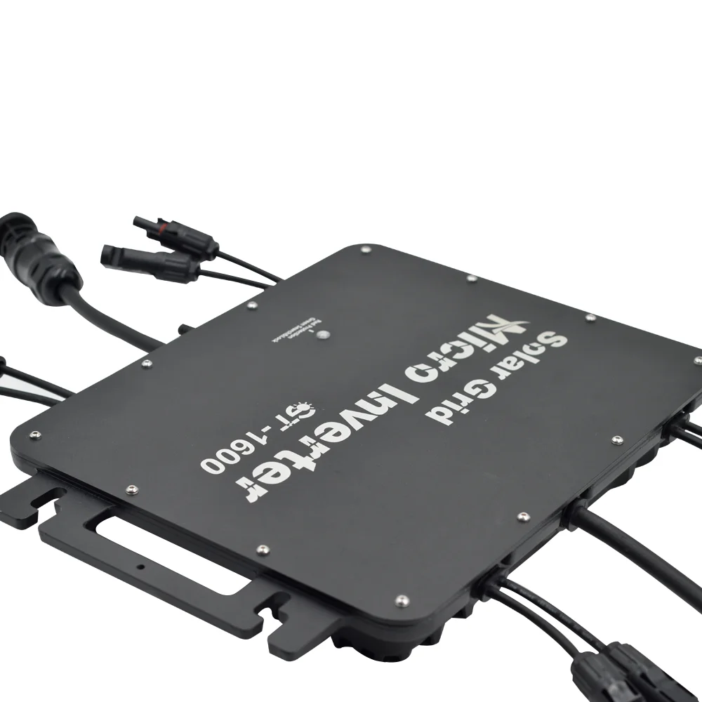 GT-1600W на сетке комплект микро инверторов 1600 Вт 600 водонепроницаемые IP66 мини-Гибридные солнечные панели зарядное устройство с Wi-Fi