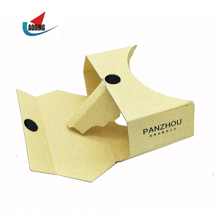 Карманные мини-Очки виртуальной реальности VR Google Cardboard V3.0, складной 3D просмотр для смартфона