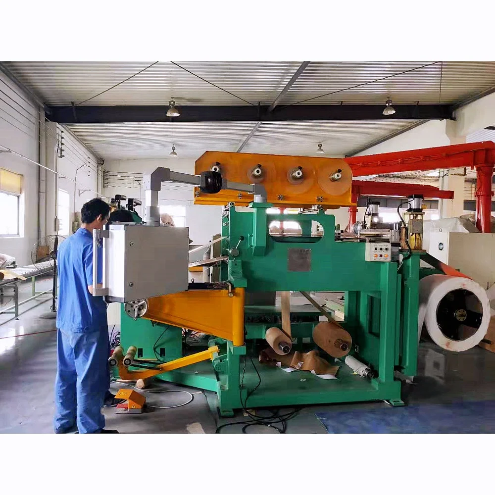 BRJ-800-1 Automatic LV Foil Winding Machine For Dry Type Transformer Coil