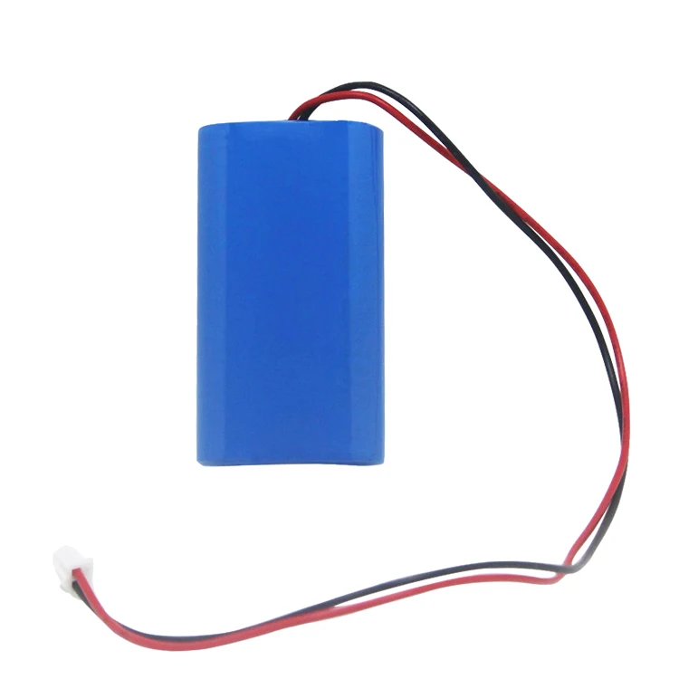 18650 2S battery chargeable  7.4V 1800mAh lithium ion battery pack