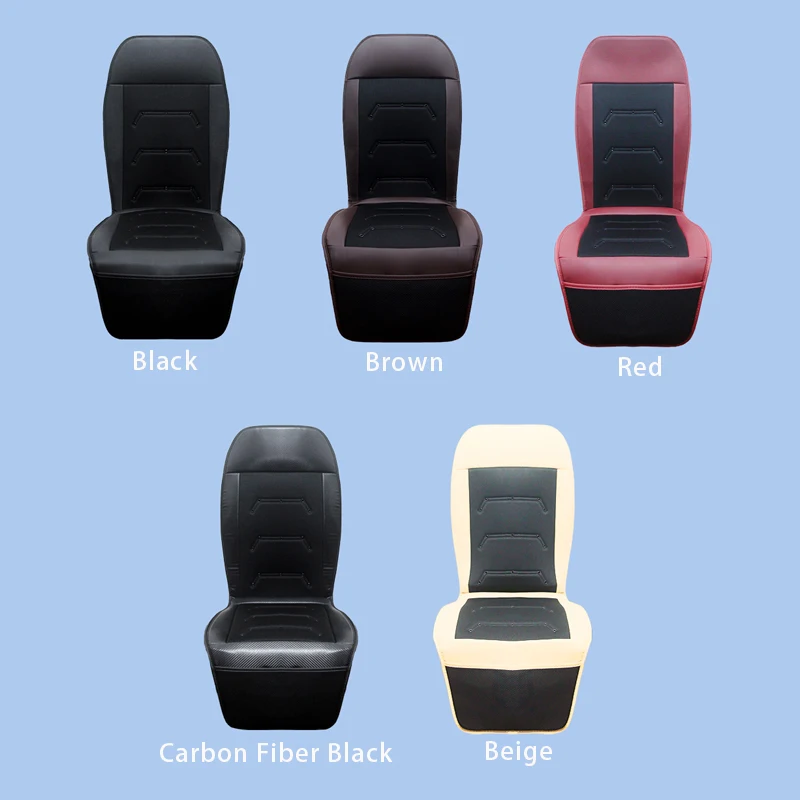 12V 24V Car Seat Cover Anti Slip Breathable Cooling  Ventilation Cushion With Fan