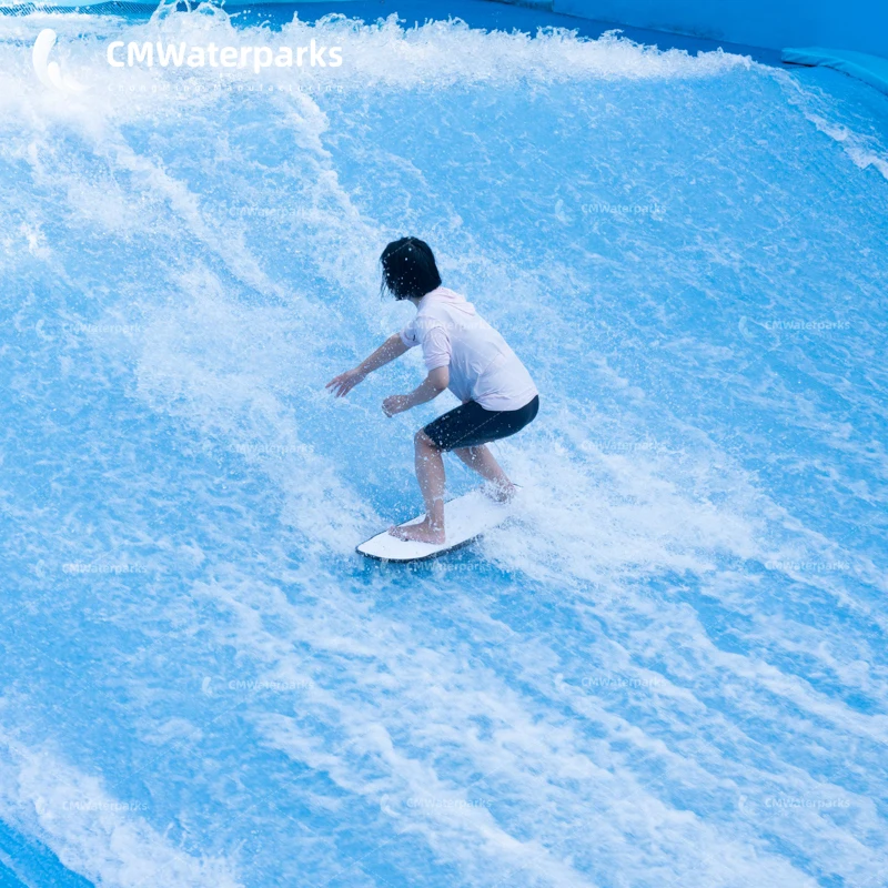 Super Wave CMSS11 Cmwaterparks Surf Machine Carbon Steel Surf Simulator For Training And Fun