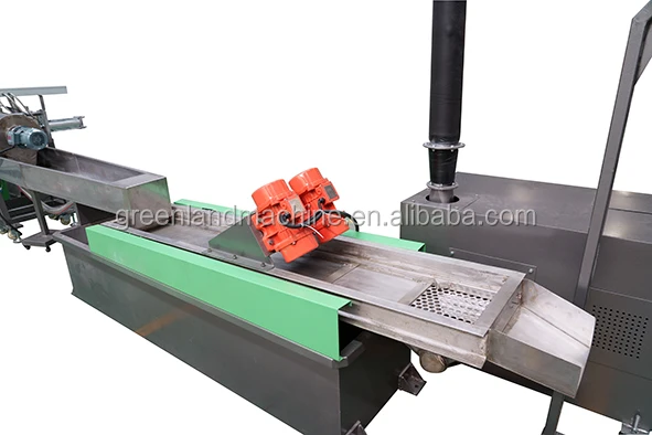 
Greenland waste LDPE film granulating plastic machine 