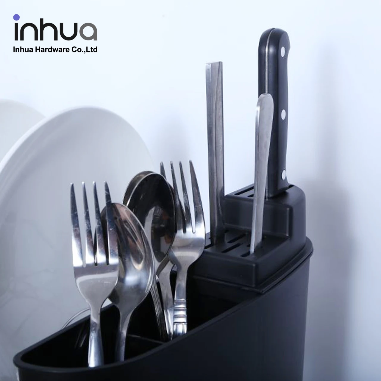 
Iron Dish rack double layers dish drying rack kitchen metal drainer rack 