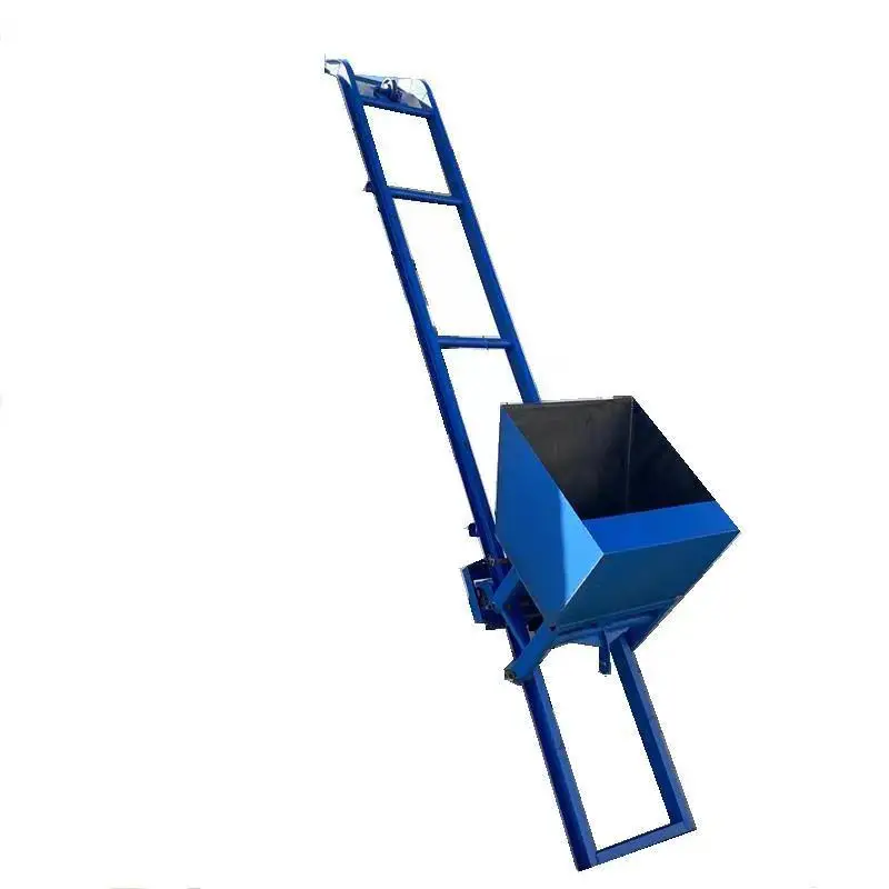 Transport 0.5T1 tons of lifting construction machinery 220v380 small lifting to send slope climbing machine lifting