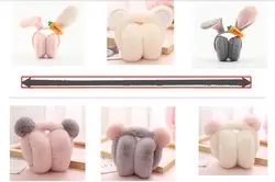 Winter warm cute antlers earmuffs