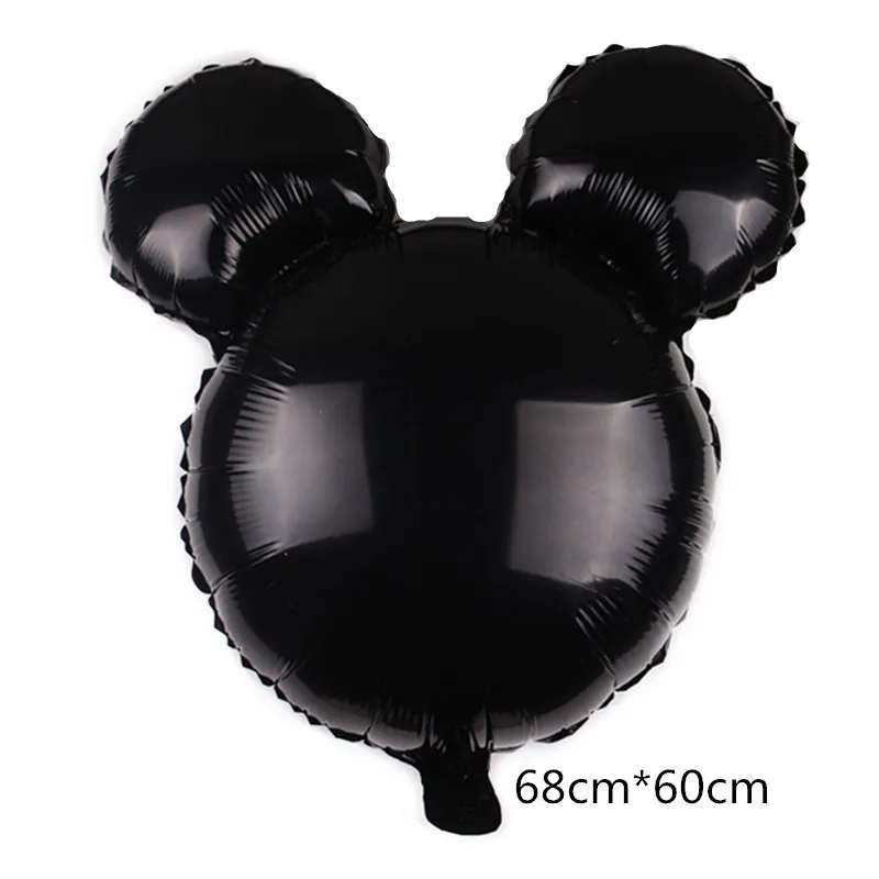 24 Inch Light Version Mickey Head Balloon Birthday baby shower Party Decoration Products For Kids