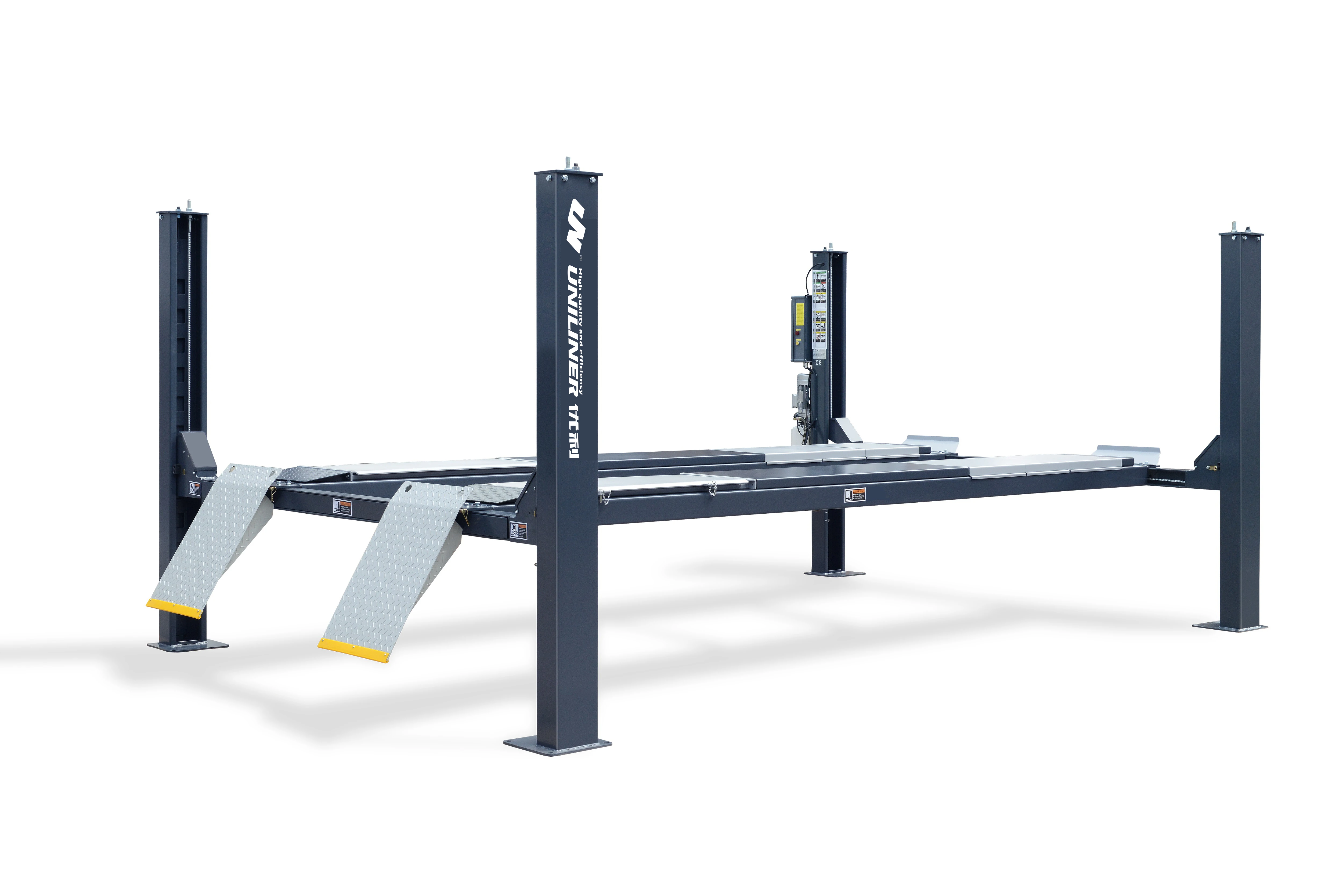 uniliner elevator auto ULJS-4.0B 4 POST LIFT auto lift car lifts vehicle equipment mechanic shop equipment mechanical tools