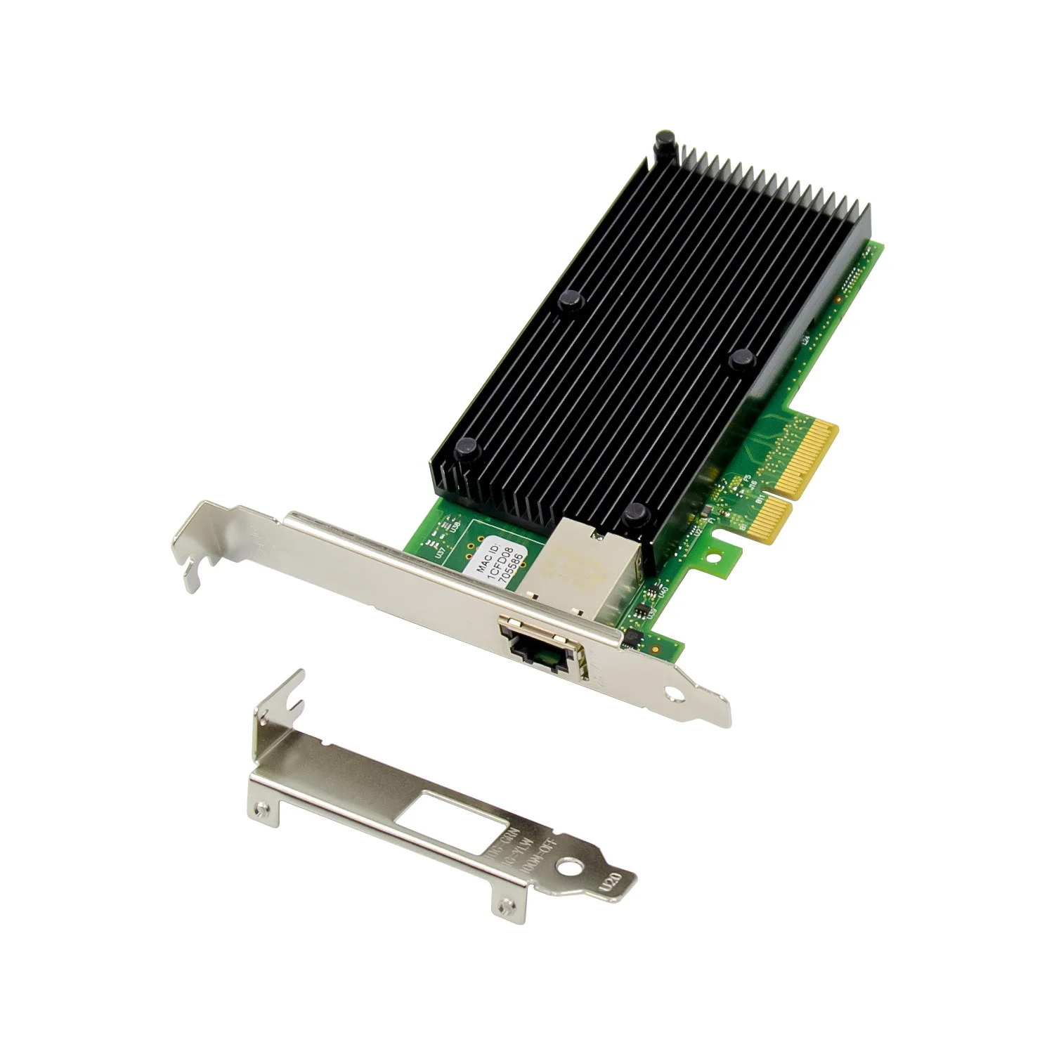 SUNWEIT ST7217 PCIe 3.0 x4 Single RJ45 Port 10 Gigabit Network Card CHIPSET:X550