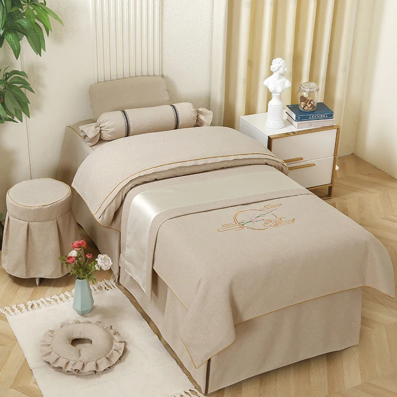Brushed 100% micro polyester massage tables & beds table sheets