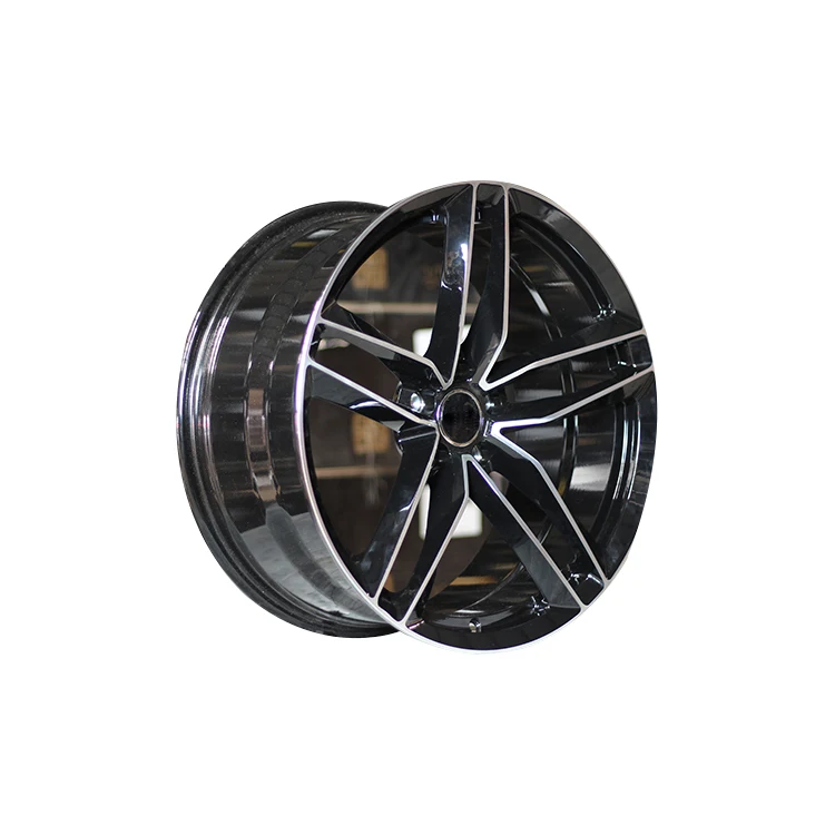 Gloss Black Machine Face Custom Forged Aluminum Alloy Racing