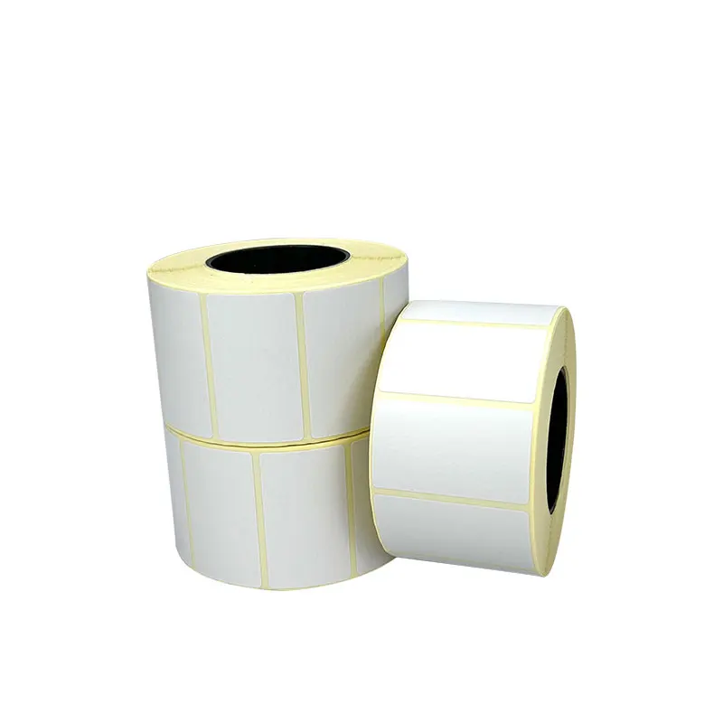 Manufacturer special price direct sales yellow background thermosensitive adhesive label 43 * 25