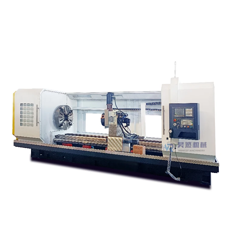 CK61100X1000mm Horizontal Processing Metal CNC Lathe with Spindle Bore
