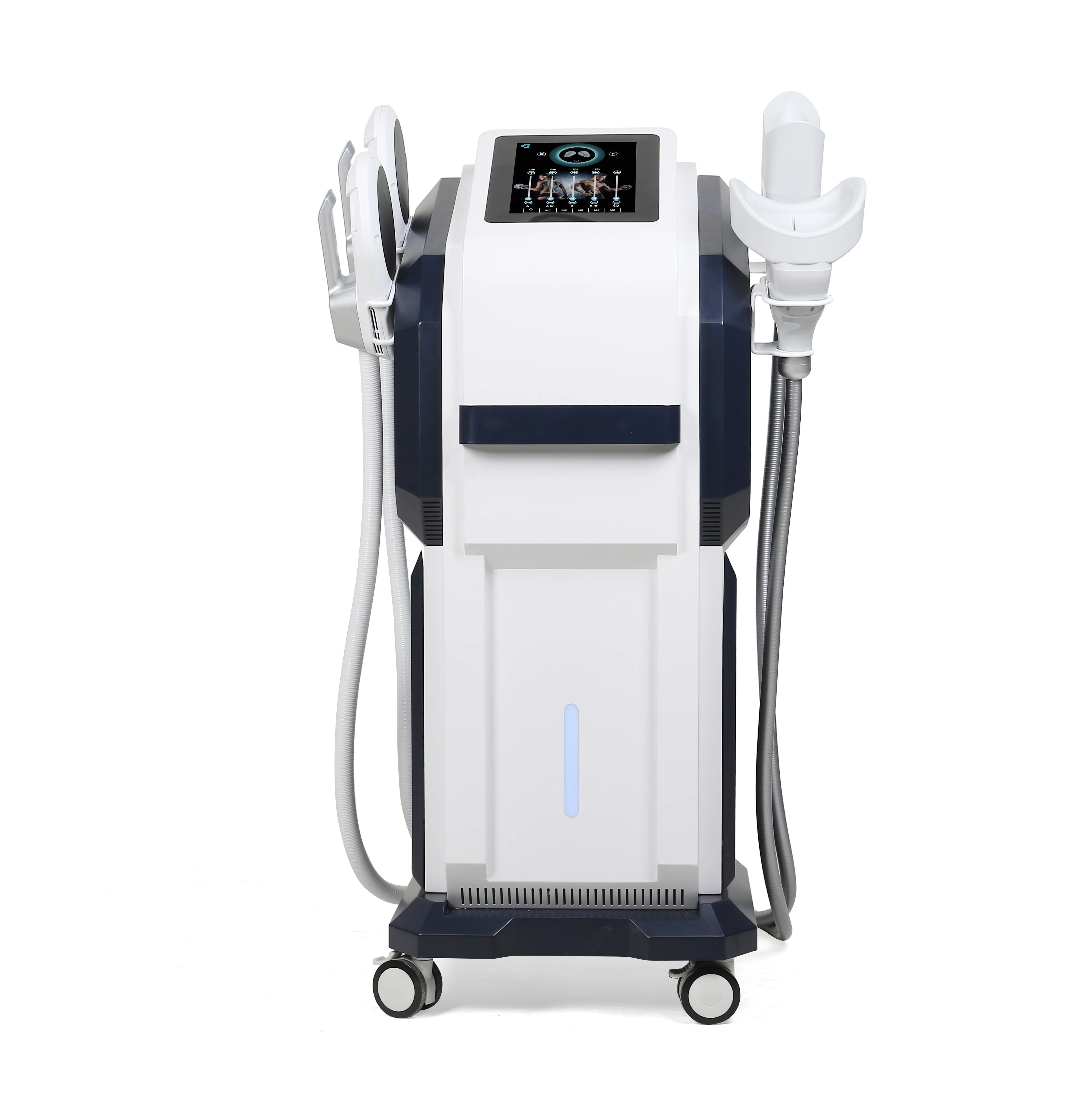 2023 New technology 2 handpieces cryo freezing vaccum emslim neo body contouring beauty equipment