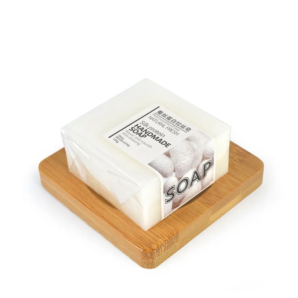 100g OEM Private Label Organic Black Soap Natural Bamboo Charcoal Handmade Soap Skin Whitening Rose Honey Kojic Acid Soap