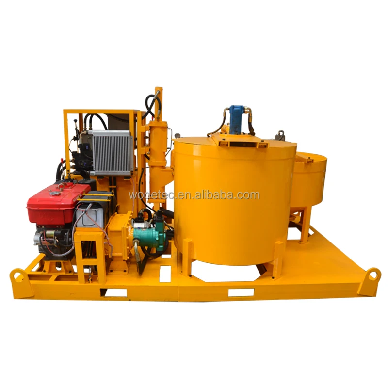 Pump Output 100L/minChinese Ce High Pressure Grouting Injection Pump Grout Plant For Underground