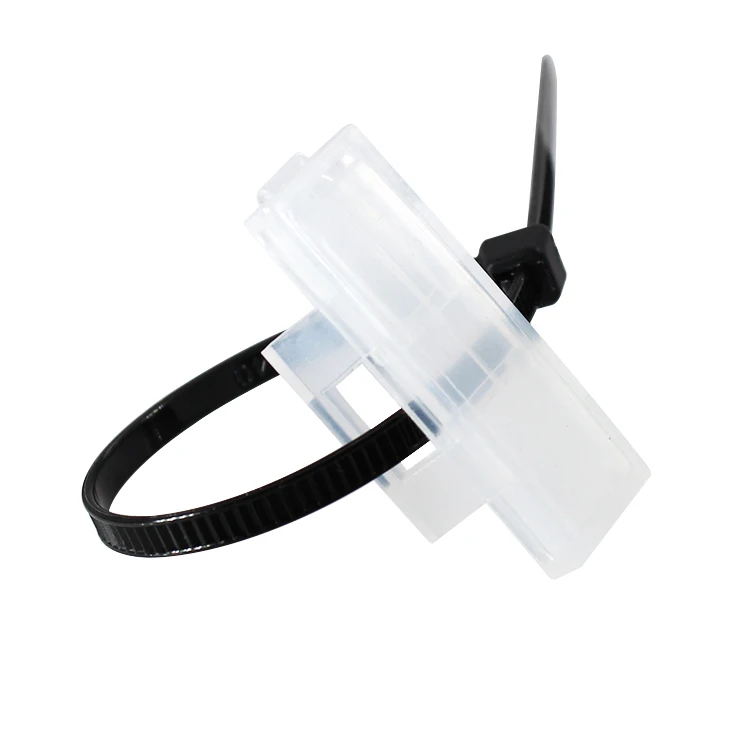 Hot Selling Factory Direct Plastic Transparent Cable Ties Tags  indoor or outdoor Label Labeled box anti-water and anti-dust