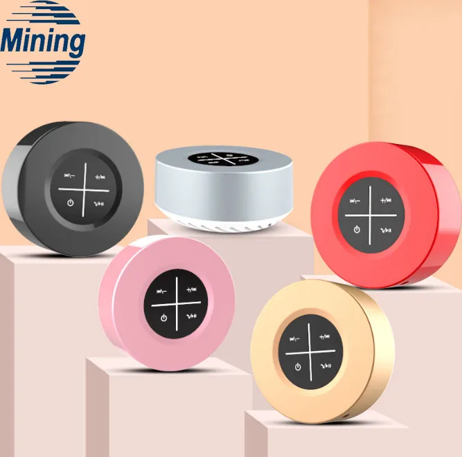 New style touch screen mini cannon  stereo speakers portable computer card subwoofer wireless BT audio sound speaker