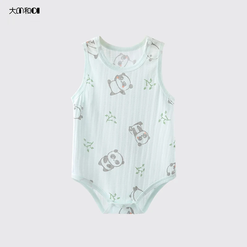 Baby clothes Summer thin baby clothes onesie Sleeveless baby clothes are comfortable, skin-friendly and breathable