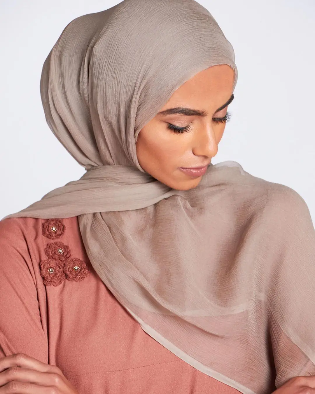 manu chiffon hijabs Crepe Hijabs soft and thin crepe chiffon crepe georgette kimono ladies casual georgette pure chiffon