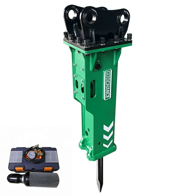 Mini Excavator Jack Hammer Hydraulic Rock Breakers Construction Machinery Earthmoving Industries Core Motor Gearbox Bearing