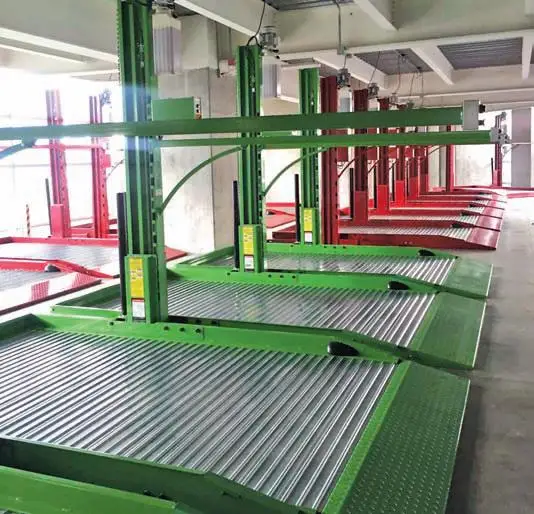 cnc china Automated Mini Rotary Car Parking System Vertical Rotary Small Parking System
