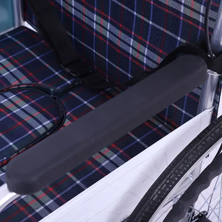 
High quality and low price folding portable lightweight wheelchair factory with toilet for disability 