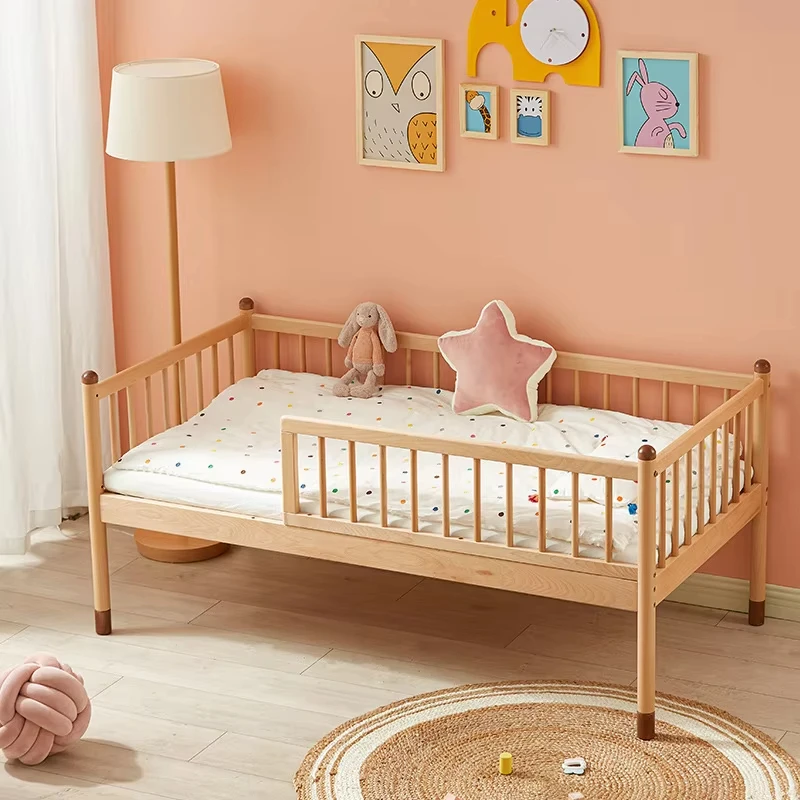 High Quality Mobile Baby Cot Bed Crib Modern Wooden Sleep Baby Cot for Babies