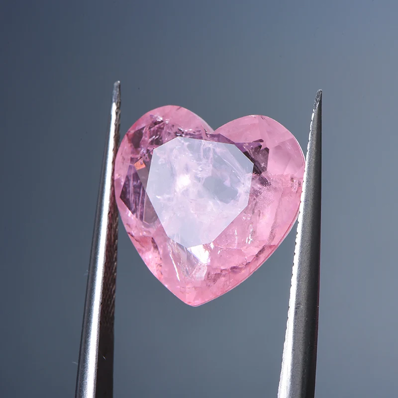 New Arrival Loose Diamond Wholesale Heart Ruby For Ring & Necklace Accessory Fusion Stone