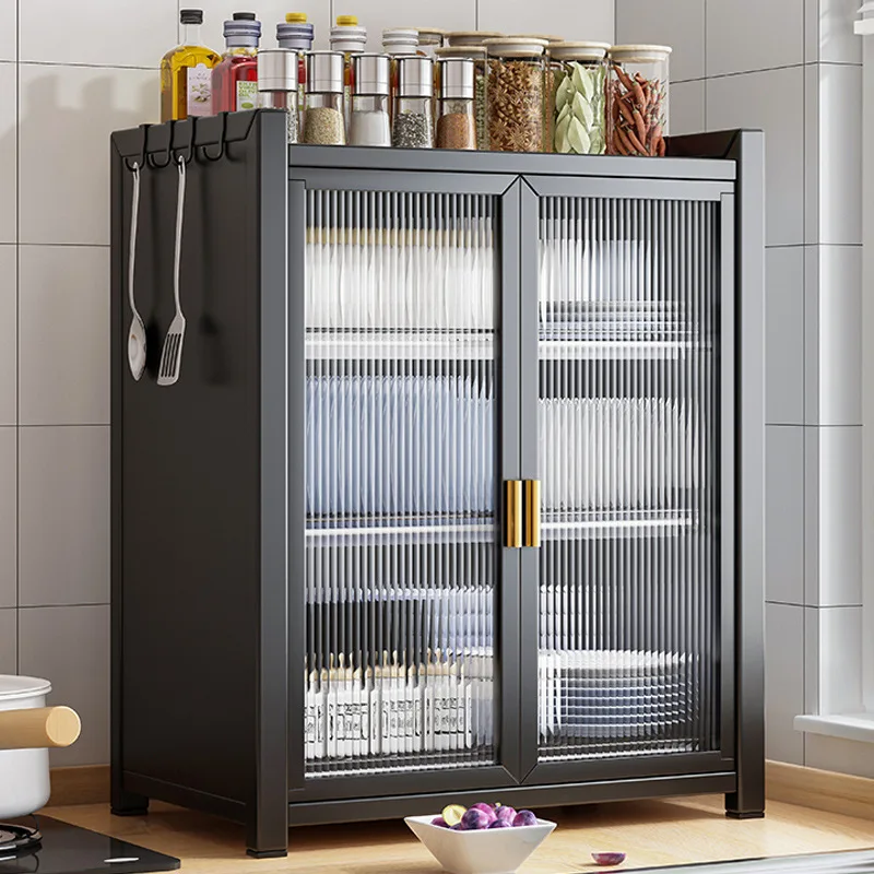 Kitchen Dish Cabinet For Dish Plate Bowl Large Kitchen Rack Dish Drainers For Home Counter Storage Shelf Kitchen Organizer