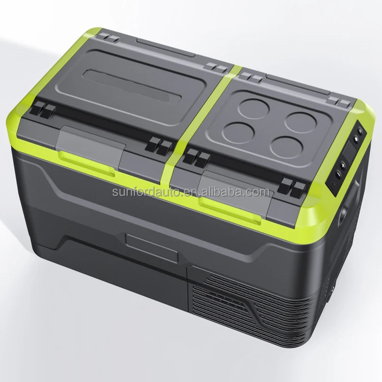 Wholesale 12 volt mini camping car fridge freezer compressor mini car portable fridge freezer For Audi Q5