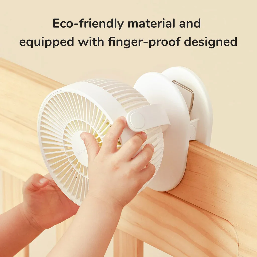 Xiaomi Youpin JISULIFE Portable Mini CLIP FAN LIFE1 3 in 1 Combo Clips on Fan All Round Rotation Hanging