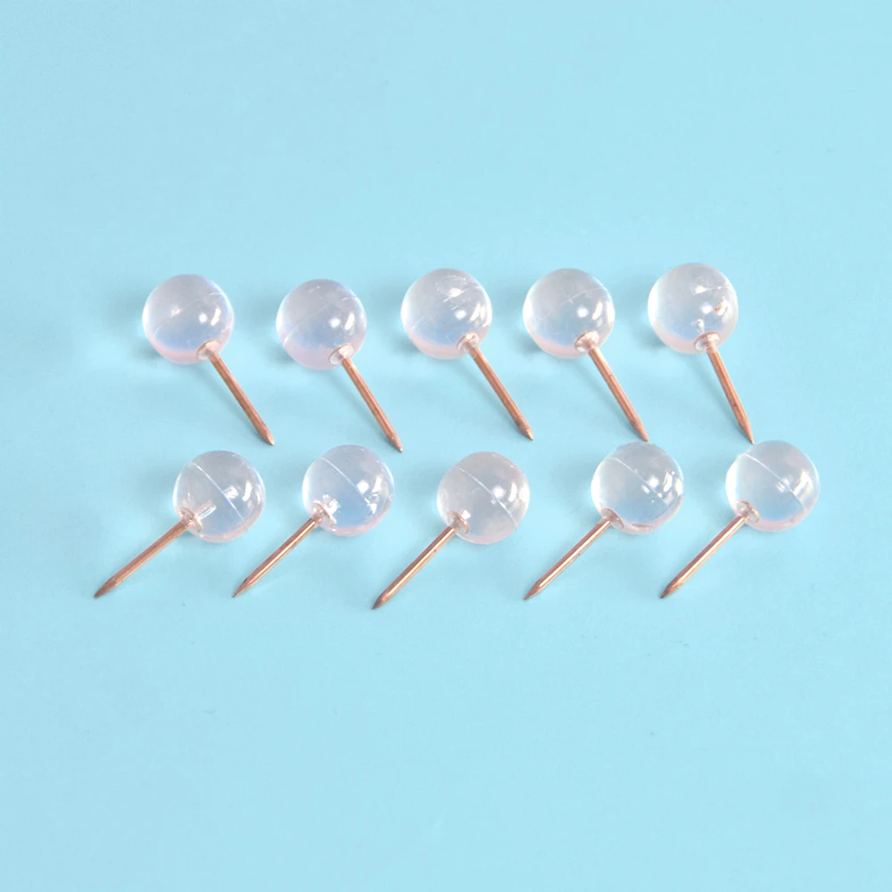 HUIRONG factory wholesale map thumb tack plastic head push pin ball head push map pin