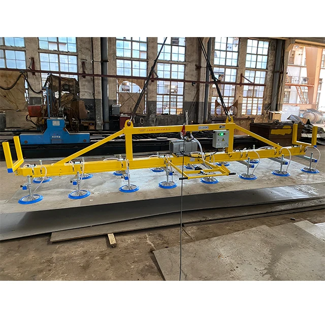 Direct Factory Sale Vacuum Lifter Sheet Metal Large Plate Suction Crane For cnc Laser Cutting Machine