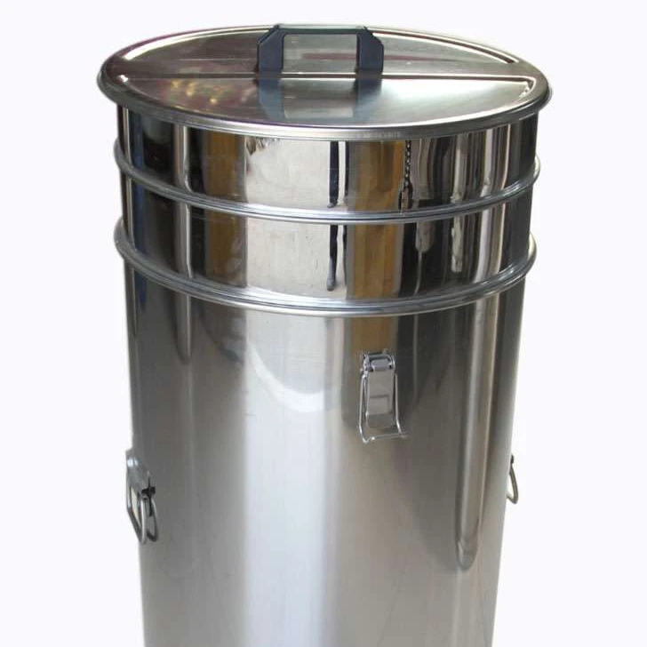30-200 L stainless steel honey drum with filter