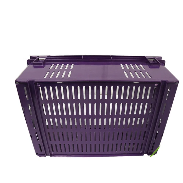 JOIN Plastic Mesh Container Crates Fruit Vented Market Basket Pizza Dough Tray for Vegetables
