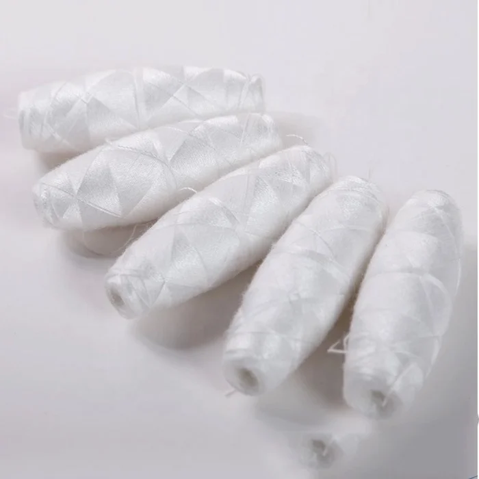 CB002  cocoon bobbin thread 100D/2 10# filament yarn sewing thread set box