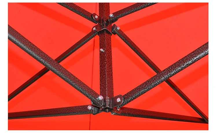 Qibu Industrial Commercial Gazebo Tent 3*3 With Sidewall For Promotion Expo Display Market Trade Show Tent