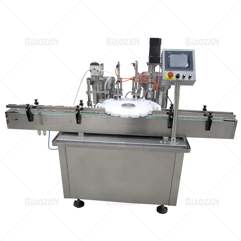 Full Automatic Small Test Tube Filling Capping Machine Enzyme Drinks Bottling Machine 30ml 50ml Bottling Filling Machine
